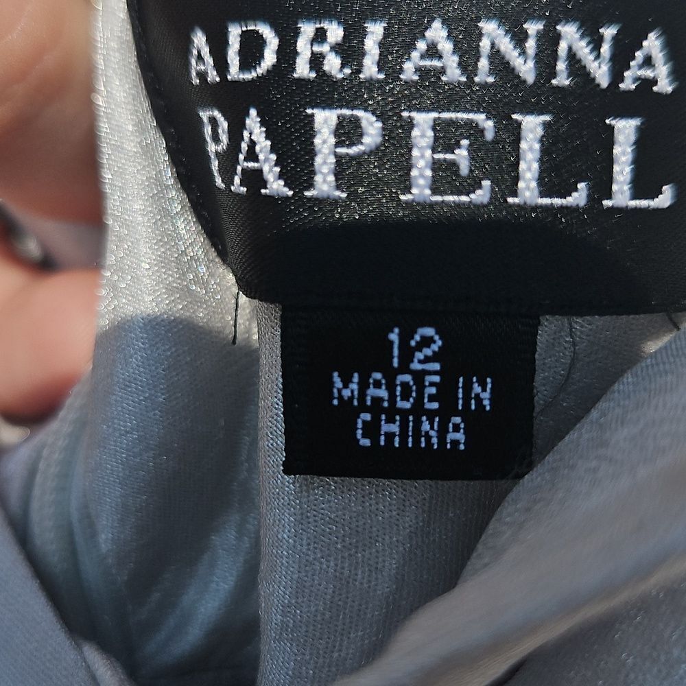 Adrianna Papell NWT Tricolor dress - Size 12 - Picture 5 of 9